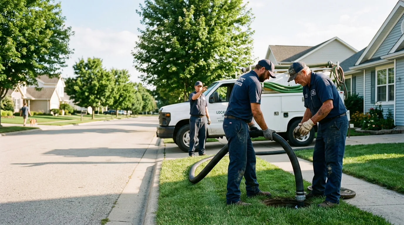 Septic Tank Cleaning in Paden City, WV